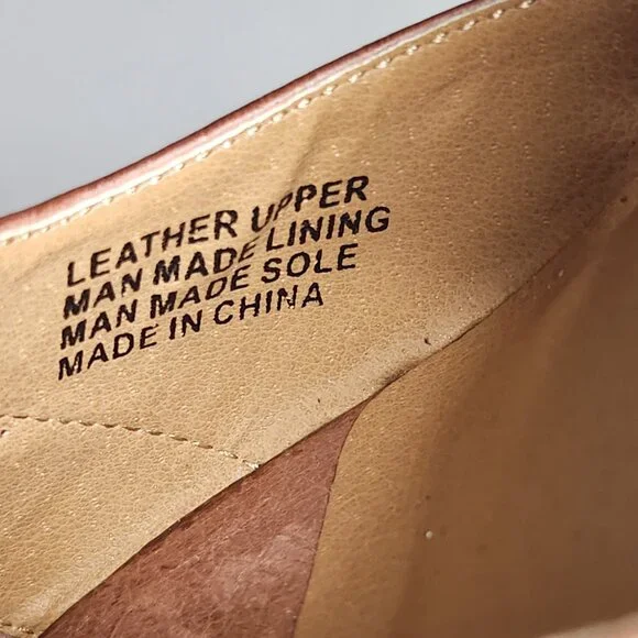 Miz Mooz Carter Leather Open Toe T-Strap Sandals Size 40 US 9 Brown - Picture 11 of 14